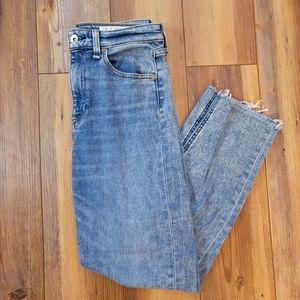 Rag & Bone Nina High-Rise Ankle Cigarette Jeans Size 26
